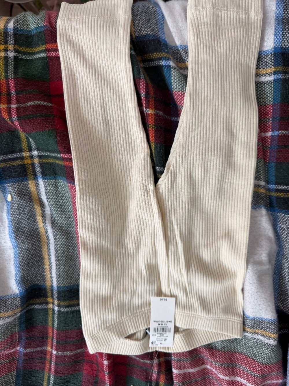 Beige Leggings